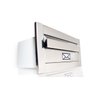 Caixa De Correio Inox - 23 CM: Inox - 1