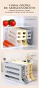 Ver imagem 5 de Porta Ovos Organizador Geladeira Dispenser Kit 2 Unidades Branco