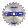 Serra Circular Corte Fino Rápido Dentes de Metal Duro 250 Mm X 48d X 30 Mm Irwin Iw14306 - 2