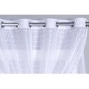 Ver imagem 3 de Cortina de Cozinha Branca de Voil Duplo + Laço Amarri