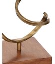 Ver imagem 2 de Decoração Escultura Madeira e Metal Escovado Mart 19908