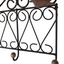 Ver imagem 5 de Cabide Artesanal Em Ferro Com Passarinhos Em Madeira Rústica Libertas Rosas Artesanato Modelo 1