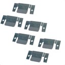 Ver imagem 2 de 6 Pares Conector Cabeceira Sofá Painel Tvs União Encaixe Aço Galvanizado