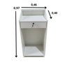 BALCÃO CAIXA BOX VALLET MINI COMPACTO - 5