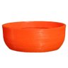 Vaso Planta 35x15 Bacia Cuia Polietileno - LARANJA SUNSET 010 - 1