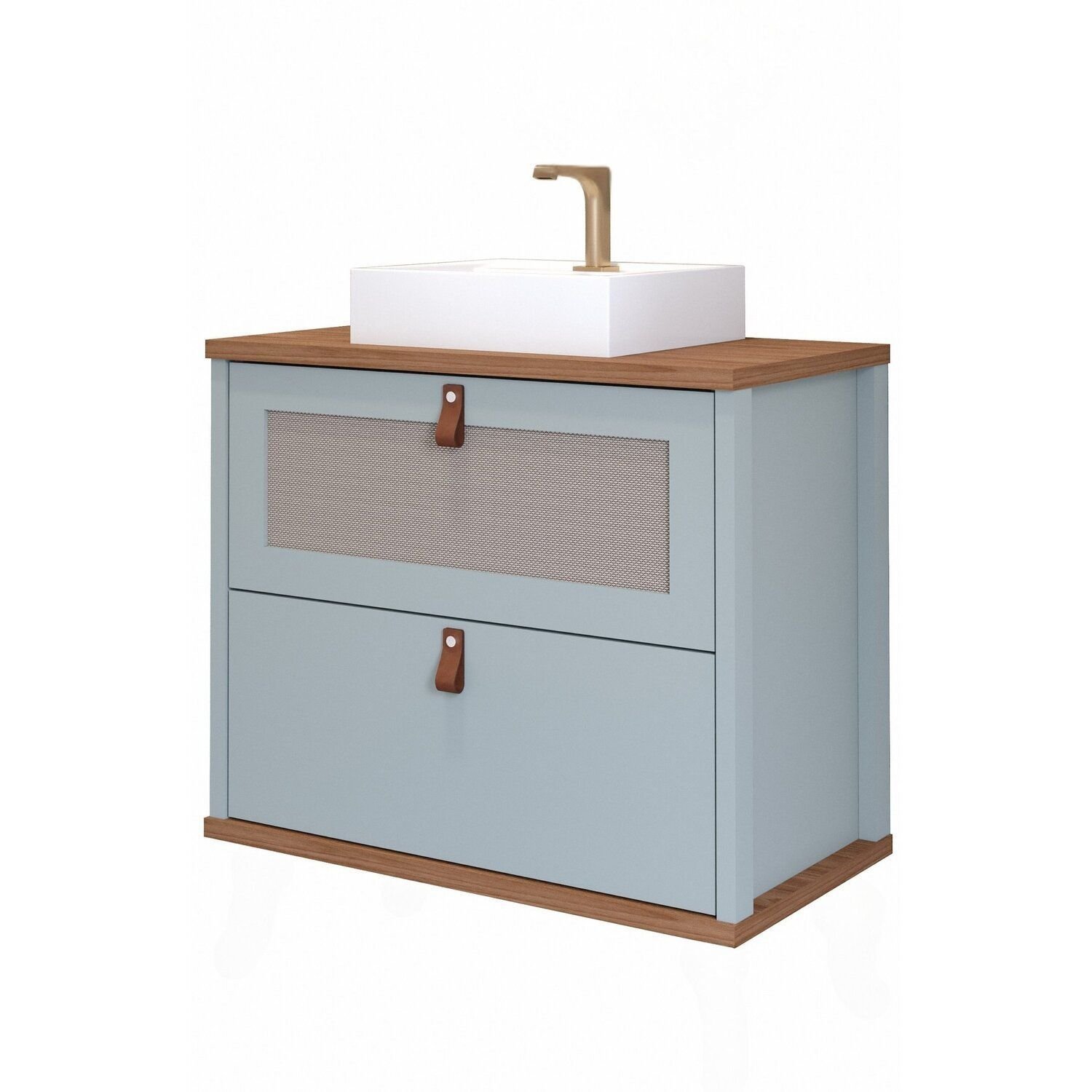 Gabinete para Banheiro com Cuba Mily Espresso Móveis - 6