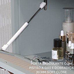 Gabinete para Banheiro com Cuba Mily Espresso Móveis - 8