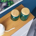 Ver imagem 7 de Sapateira em Madeira Maciça 3 Portas 18 Pares Basil Mel Branco Idimex