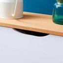 Ver mais imagens de Sapateira em Madeira Maciça 3 Portas 18 Pares Basil Mel Branco Idimex