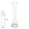 Vaso Tulipa Solitario Vidro (transparente) 25cm Decorativo - 1