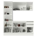 Ver imagem 6 de Armário de Cozinha Compacta 100% MDF 170 cm Branco Smart Madesa 01