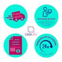 Ver imagem 2 de Chaleira Esmaltada Ágata Vintage 1.7l Vermelha Branca ou