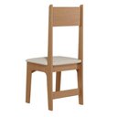 Ver imagem 5 de Conjunto Mesa de Jantar Nicoli com 4 Cadeiras Estofadas Delta - Mdf/mdp 15mm Sonetto