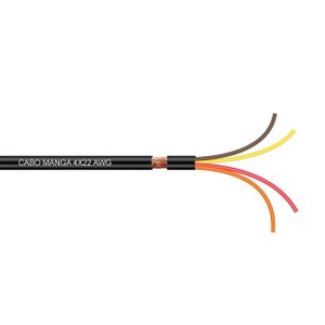 Cabo Manga 4X22 AWG BT ( 50 Metros)