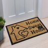 Capacho de Porta Fibra de Coco e Borracha 40x60cm - Rio Home Sweet - 6