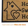 Capacho de Porta Fibra de Coco e Borracha 40x60cm - Rio Home Sweet - 5