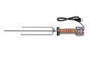 Ver imagem 1 de 3 Espetos Giratórios Flex Tridente Churrasco Reguláveis 110v Elétricos