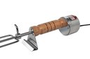 Ver imagem 2 de 3 Espetos Giratórios Flex Tridente Churrasco Reguláveis 110v Elétricos