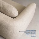 Ver mais imagens de Sofá Modular 100cm com Braço Esquerdo Orla CabeCasa MadeiraOriginals Dourado Areia