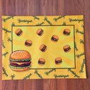 Ver imagem 1 de Lugar Americano Hambúrguer Retangular