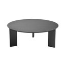 Ver imagem 2 de Mesa de Centro Orgânica Chanfrado Pé Madeira Complementos Preto