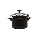 Ver imagem 1 de Panela Alta Pressão Indução Antiaderente Revestimento Mármore Cerâmico 10 Litros Preta