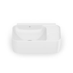 Lavatorio de Apoio/suspenso Eco 41x30 Branco - Celite - 1