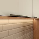 Ver mais imagens de Armário de Cozinha Aéreo Modulado 100% MDF 3 Portas 120cm Princess Yescasa Freijó/Areia Bege