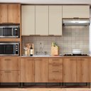Ver imagem 2 de Cozinha Aéreo 120x90cm Princess Bege/Freijó/Areia