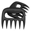 Ver imagem 5 de Kit 2 Desfiador Cortador Carne Garfo Garra Urso Churrasco Frango Assada Pegador Gourmet Prático