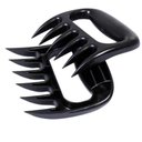 Ver imagem 1 de Kit 2 Desfiador Cortador Carne Garfo Garra Urso Churrasco Frango Assada Pegador Gourmet Prático