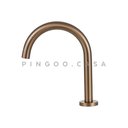 Ver imagem 2 de Torneira Para Banheiro Misturador Duplo Comando Choró Pingoo.casa - Dourado Rose