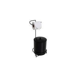 SUPORTE PARA PAPEL HIGIENICO COM LIXEIRA 230X500X195 Schmitt - 3