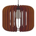 Ver imagem 1 de Luminária Teto tipo Pendente PADUA MDF - Completa - Cor: Marrom
