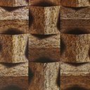 Ver imagem 1 de Papel de Parede Efeito 3d Madeira Marrom+ Cola Inclusa Vinilico Lavável
