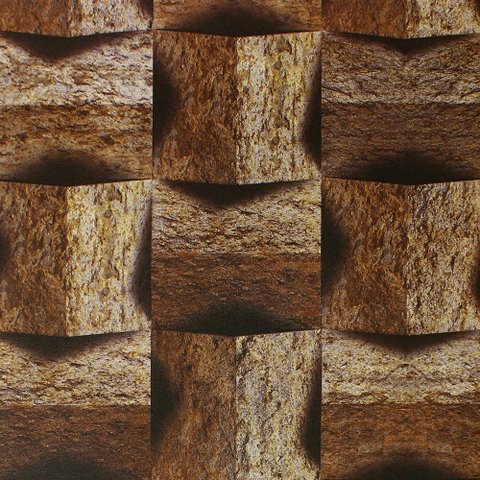 Papel de Parede Efeito 3d Madeira Marrom+ Cola Inclusa Vinilico Lavável