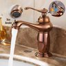 Torneira Vintage Retro para Banheiro de Luxo com Bico Aerador Misturador Monocomando Bica Baixa + Ki - 2