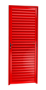 Ver imagem 1 de Porta Veneziana Alumínio 80 e. L25 Vermelho Brimak