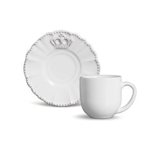 CONJUNTO DE XÍCARA DE CAFÉ WINDSOR 112ml 6UN PORTO BRASIL