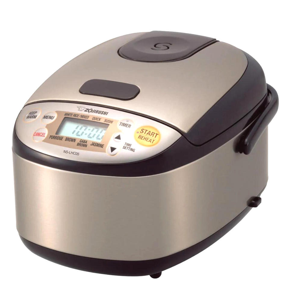 Panela de Arroz Zojirushi LHC05 Fuzzy Logic 3 Copos 110v MadeiraMadeira