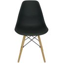 Ver imagem 3 de Kit 11 Cadeiras Charles Eames Eiffel Wood Design Preta
