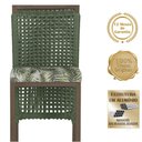 Ver imagem 3 de 6 Banqueta em Alumínio Roma Fendi Corda Náutica Tecido 5