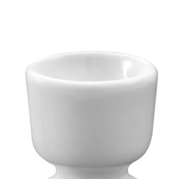 Kit com 4 Porta Ovo de Porcelana Branca - 3