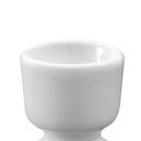 Ver imagem 3 de Kit com 4 Porta Ovo de Porcelana Branca