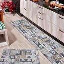 Ver imagem 4 de Tapete Passadeira Emborrachada Pvc Antiderrapante 0,65x4,00m Home