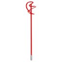 Ver imagem 1 de Misturador de Argamassa Metalsul 50cm 3/8 para Mandril Vermelho