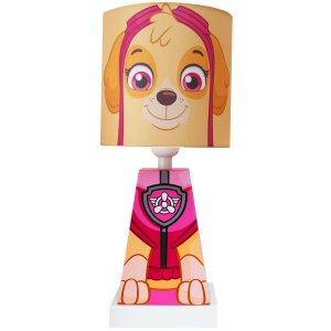 Abajur Luminária Mesa Led Infantil Skye Patrulha Canina