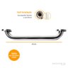 Barra de Apoio 40cm para Idoso e Deficiente Inox Polido - 3