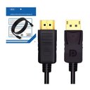 Ver imagem 1 de Cabo Displayport 1.2 - 3 Metros - Preto - Knup Kp-yp5006