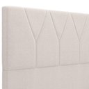 Ver imagem 6 de Cabeceira Cama Box Casal 140 cm Aurora W01 Bouclê Creme - Lyam Decor
